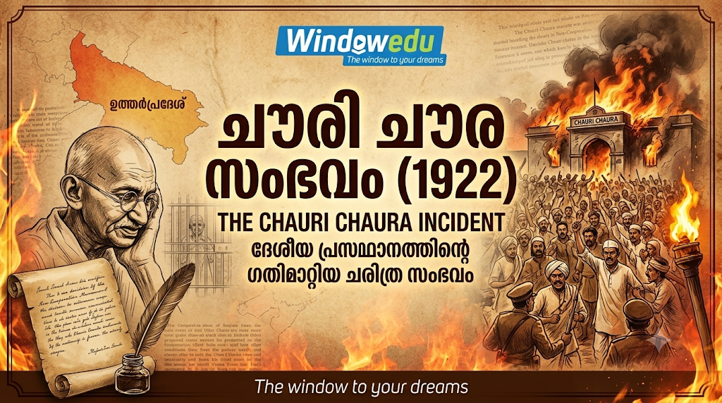 Read more about the article ചൗരി ചൗര സംഭവം (Chauri Chaura Incident): SCERT Facts